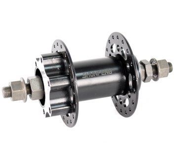 Втулка передняя на промподшипниках SF-HB25FB 3/8х14Gx36H ST Disc-brake Черная