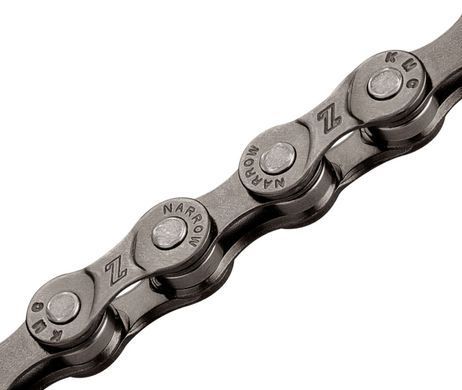 Цепь KMC Z8.1 Gray для 8 скоростных трансмиссий велосипеда, с замком