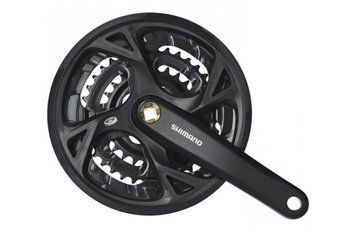 Система шатунів Shimano Altus FC-M371-L 48/36/26Т 170 мм Чорна 9-шв