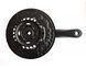 Шатун Shimano TY-501, 170мм. 42х34х24Т с защитой, черный