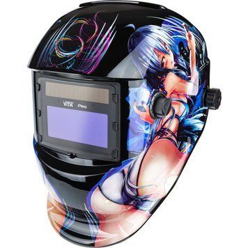 Маска сварочника хамелеон VITA 6000 Pro (технология True Color) Аниме WH-6016