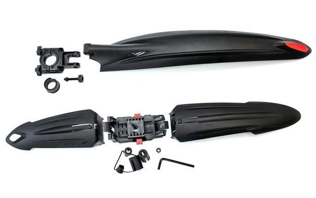 Крила пластикові ARDIS FL-630-1 з кріпленням за підсідельний штир 24"-29"