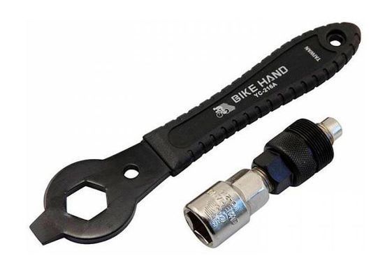 Съёмник шатунов с ручкой Bike Hand YC-216A