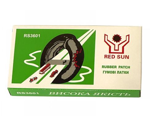Латки для ремонту камер Red Sun 3601 (36 шт + клей)